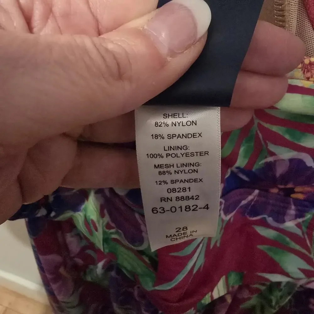 Floral One-Piece Swimsuit - Picture 14 of 15